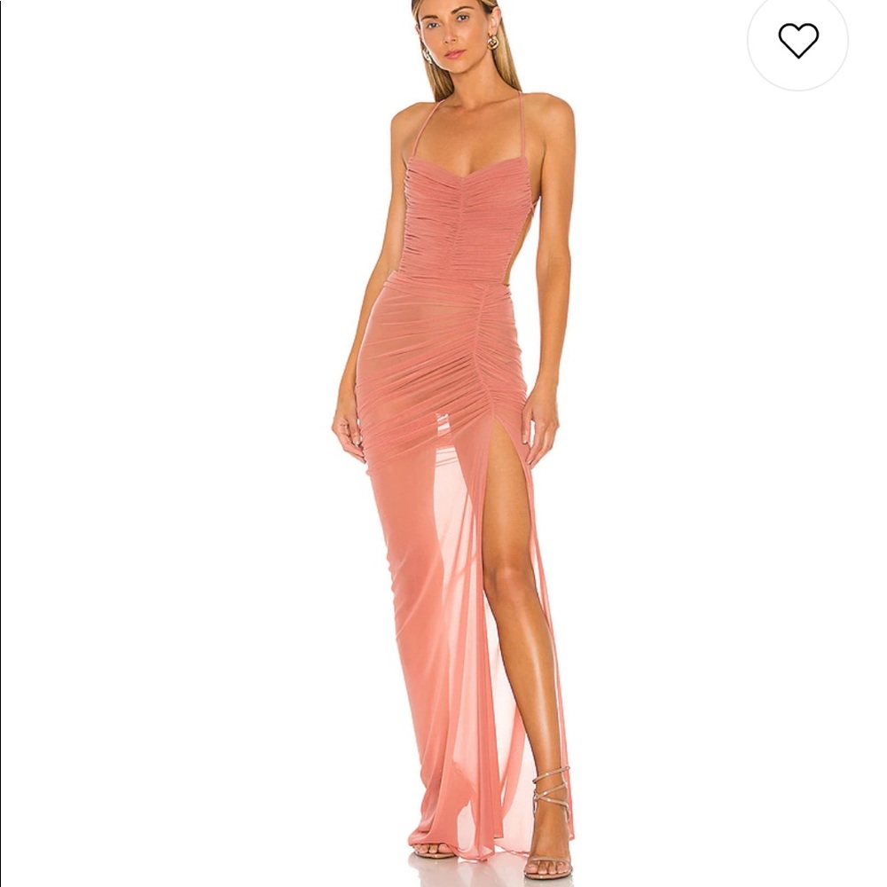 Michael Costello x REVOLVE Follie Dress in Mauve